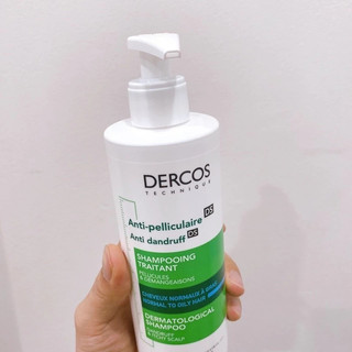Dầu gội đầu Dercos 200ml/Anti-Dandruff Dermatological Shampoo Giảm Ngứa Da Đầu Chính Hãng