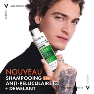 Dầu gội đầu Dercos 200ml/Anti-Dandruff Dermatological Shampoo Giảm Ngứa Da Đầu Chính Hãng