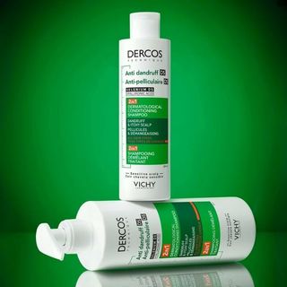 Dầu gội đầu Dercos 200ml/Anti-Dandruff Dermatological Shampoo Giảm Ngứa Da Đầu Chính Hãng