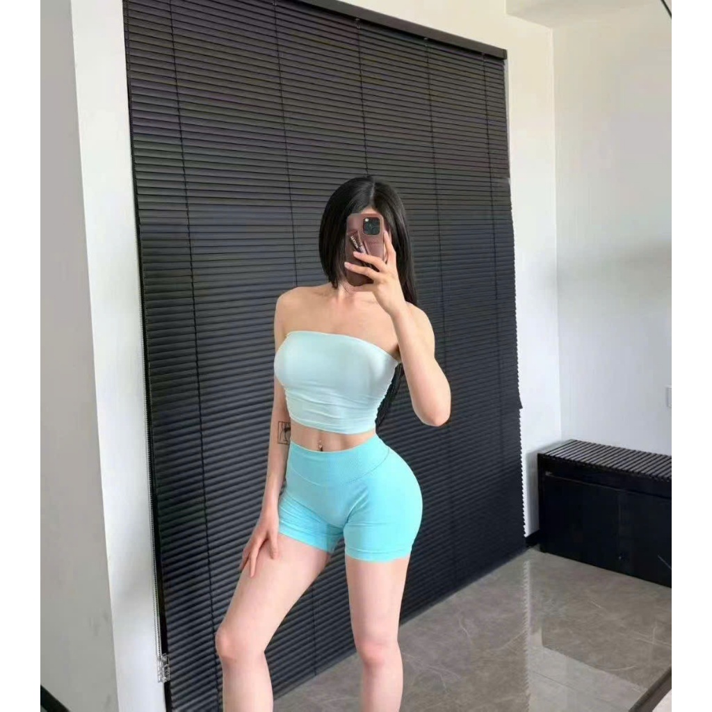 Quần Thể Thao Nữ Chất Dệt Cạp Ngang Q34 Nữ Nâng Mông,Co Giãn 4 Chiều Thấm Hút Tốt Tập - Gym - Yoga - Aerobic THITHISPORT