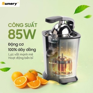 Máy Vắt Cam Sunery SR-CJ12 Thiết Kế Nhỏ Gọn Hiện Đại, Công Suất 85W Hoạt Động Êm Ái Tiết Kiệm Điện Năng - Bếp Của Hà