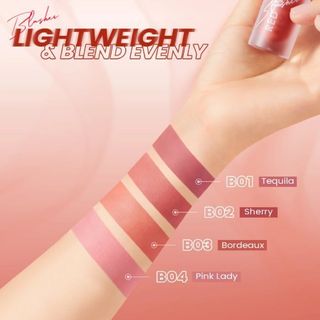 Má Hồng Kem Focallure Hangover Red Wine Màu Lên Tự Nhiên 5g Nhập Khẩu Chính Hãng - Bebeau
