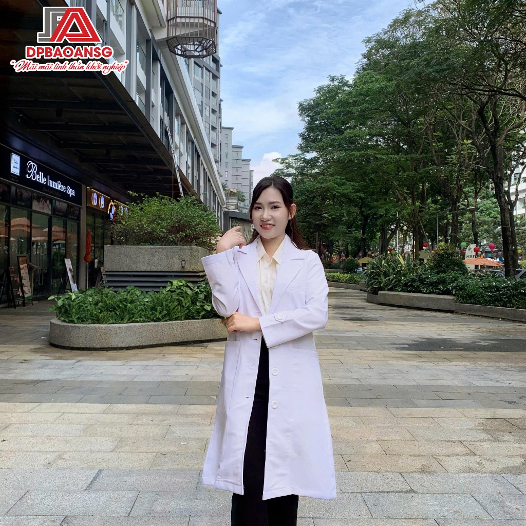 Áo Blouse Vest Tay Ngắn/Tay Dài Form Nam Nữ Chuẩn Bộ Y Tế – Dành Cho Bác Sĩ & Giảng Viên Y Khoa