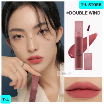 3CE Blur Water Tint #Double Wind– Son kem lì màu Đỏ Rượu (Hồng Khô Khói) Hàn Quốc 4.6g