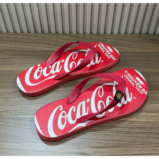 Dép nam Hùng Đào in hình Coca Cola