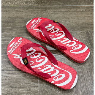Dép nam Hùng Đào in hình Coca Cola