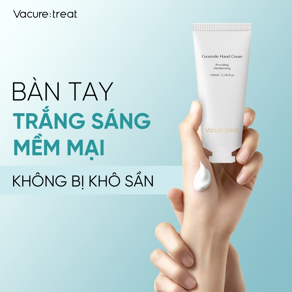 Mua 1 TẶNG 1) Kem dưỡng ẩm da tay chống lão hoá VACURE:TREAT