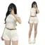 Áo Thun Babytee Trơn Nữ Tính Chất Gân Tăm Mềm Mịn Siêu Co Dãn