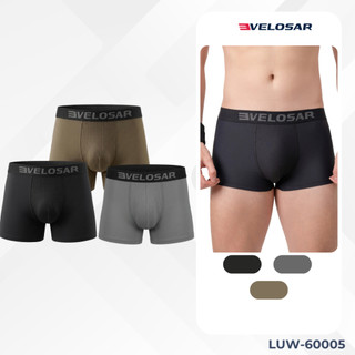 Combo 3 Quần Boxer Nam Velosar LUW-60005 Microfiber Thoáng Khí, Co Giãn Mềm Mịn, Thấm Hút Mồ Hôi