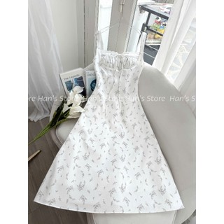[HAN’S STORE] VÁY HOA NHÍ CORSET LAVENDER TIỂU THƯ 2 DÂY FORM A VINTAGE DÁNG DÀI / DÁNG NGẮN (ẢNH THẬT)