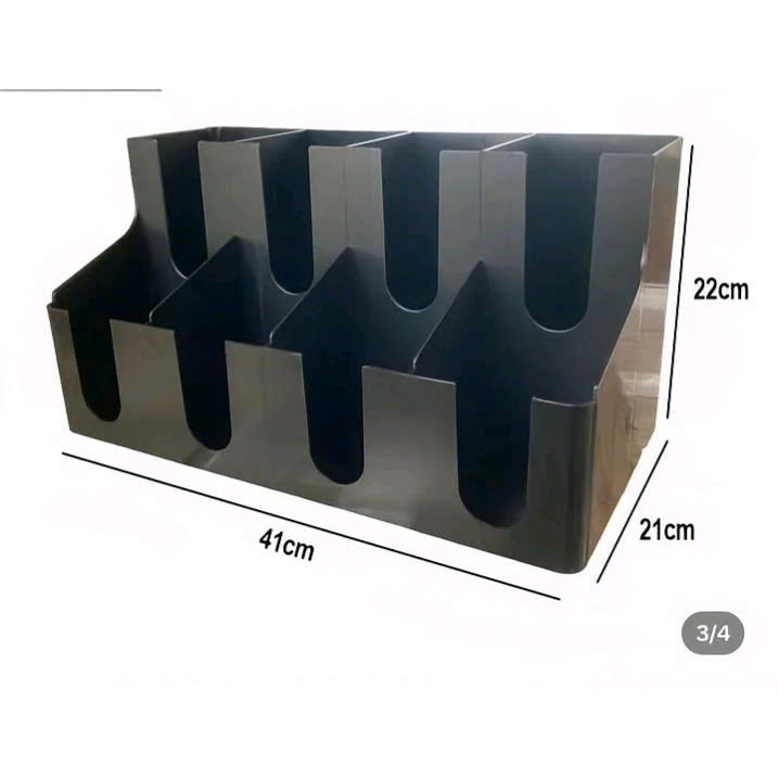 kệ úp ly 2 tầng 8 ngăn