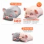 Đồ Chơi Gấu Bông Con Heo Béo Mắt Hí, Gối Ôm Con Lợn Béo Ú Kích Thước 45cm,