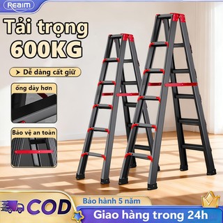 Thang Nhôm Gấp Gọn Chữ A nhập khẩu Thang gấp đa năng hình chữ A Tải trọng 500kg
