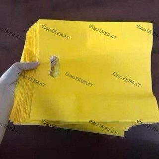 (Combo 3Kg)Túi hột xoài HD màu Vàng ( đựng hàng , gói hàng, mỏng)