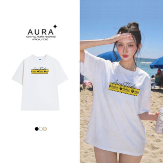 Áo thun Aura✦ Fragile Oversized Tee 100% Cotton Unisex T-shirt