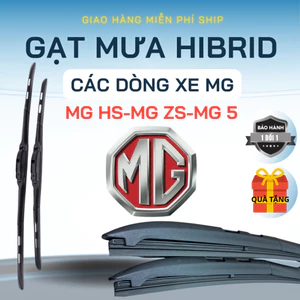 Gạt Mưa Ô Tô Các Dòng Xe MG : MG5, MG HS, MG ZS ... Lưỡi Gạt Silicon Nano Gạt Sạch Êm. 3K+4L