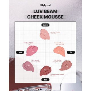 Má hồng kem LILYBYRED Luv Beam Mousse Cheek