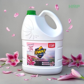 NƯỚC LAU SÀN SWAT CAN 3,6KG ĐA DẠNG HƯƠNG LÀNH TÍNH