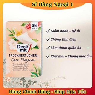 TÚI THƠM TỦ QUẦN ÁO,GIẤY THƠM QUẦN ÁO DENKMIT DÙNG CHO MÁY SẤY, GIẤY THƠM QUẦN ÁO LENORDENKMIT HÀNG CHUẨN ĐỨC