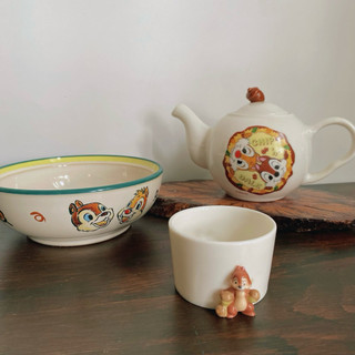 Gốm Nhật Hoạt Hình Sóc ChipnDale Disney - Gốm Nhật 2hand