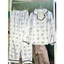 Bộ Pyjama Tay Dài Quần Dài Lụa Luxury Cao Cấp Sang Xịn Mịn