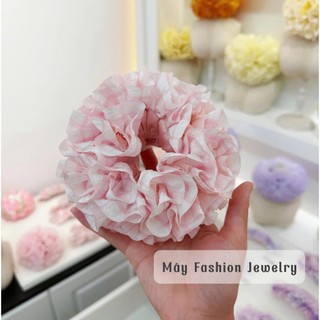 [Hàng Thiết Kế] Scrunchies, Buộc tóc Cẩm Tú Cầu nhà Mây • Mây Fashion Jewelry