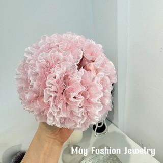 [Hàng Thiết Kế] Buộc tóc Cẩm Tú Cầu nhà Mây • Mây Fashion Jewelry