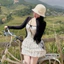 Sét đầm 2 dây in hình có đường viền cổ đính nơ ,kèm khoác có quần,chất thun tăm