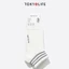 Tất Chân Nam Cổ Ngắn Màu Trắng Thời Trang TOKYOLIFE 40004107
