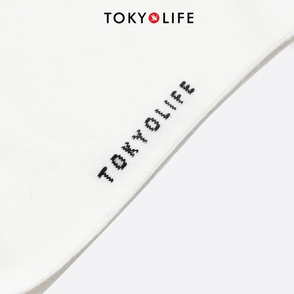 [Pack 3 Đôi] Tất Chân Nam Cổ Ngắn Màu Trắng Thời Trang TOKYOLIFE 40004107