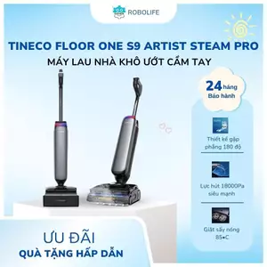 Máy hút bụi lau sàn khô ướt Tineco Floor One S9 Artist Steam Pro
