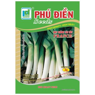 HẠT GIỐNG TỎI TÂY F1, sinh trưởng phát triển khoẻ, kháng sâu bệnh - gói 2 gam
