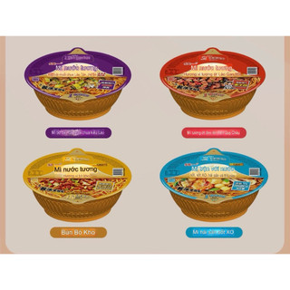 Mì ăn liền trộn khô nước sốt tương Laoganma và các vị khác