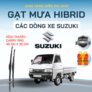 Gạt Mưa Ô Tô SUZUKI CARRY PRO, XL7, ERTIGA, CIAZ, SWIFT, VITARA ... Lưỡi SILICON NANO Gạt Sạch.3K