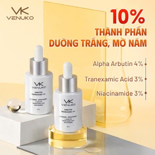 Kem sáng da Venuko Arbutin tinh chất giúp mờ và thâm nám tự nhiên lành tính