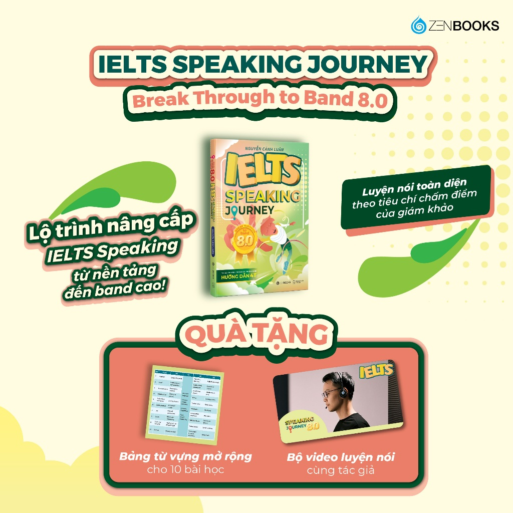 Trọn Bộ Sách IELTS JOURNEY Writing & Speaking: Lộ Trình Học IELTS Từ Cơ Bản Đến 8.0