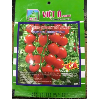 Hạt giống cà chua cherry đỏ F1 VA.710, phát triển khoẻ, kháng sâu bệnh - gói 50 hạt