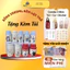 Bình Nước Lucky 1000ML Kèm Lọc Trà - Bình Nước 1L