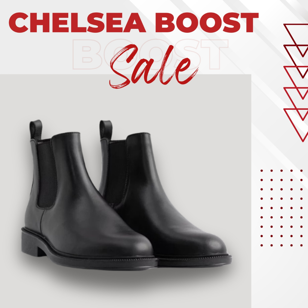 Giày Chelsea Boot Classic,Giày Da Chelsea Boot Tăng Chiều Cao 4cm Chất ...
