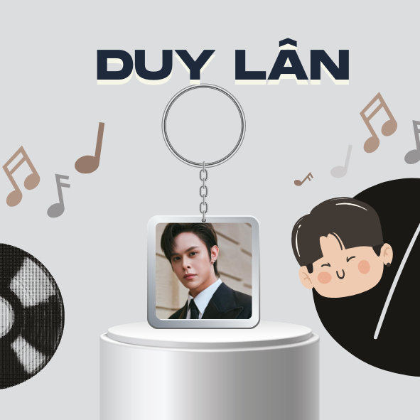 Móc khoá/ Keyring DUY LÂN / DYLAN Tân binh Toàn năng-UPRIZE
