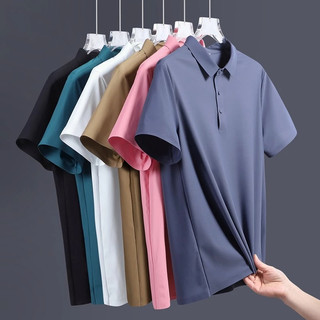 Áo polo nam trơn cơ bản | 6 màu đa dạng | Chất liệu co giãn thoáng khí | Form ôm vừa vặn