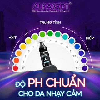 Bọt Vệ Sinh Nam ALFASEPT Cool Intimate Mát Lạnh Giúp Làm Sạch Nhẹ Nhàng, Khử Mùi 100ml chính hãng