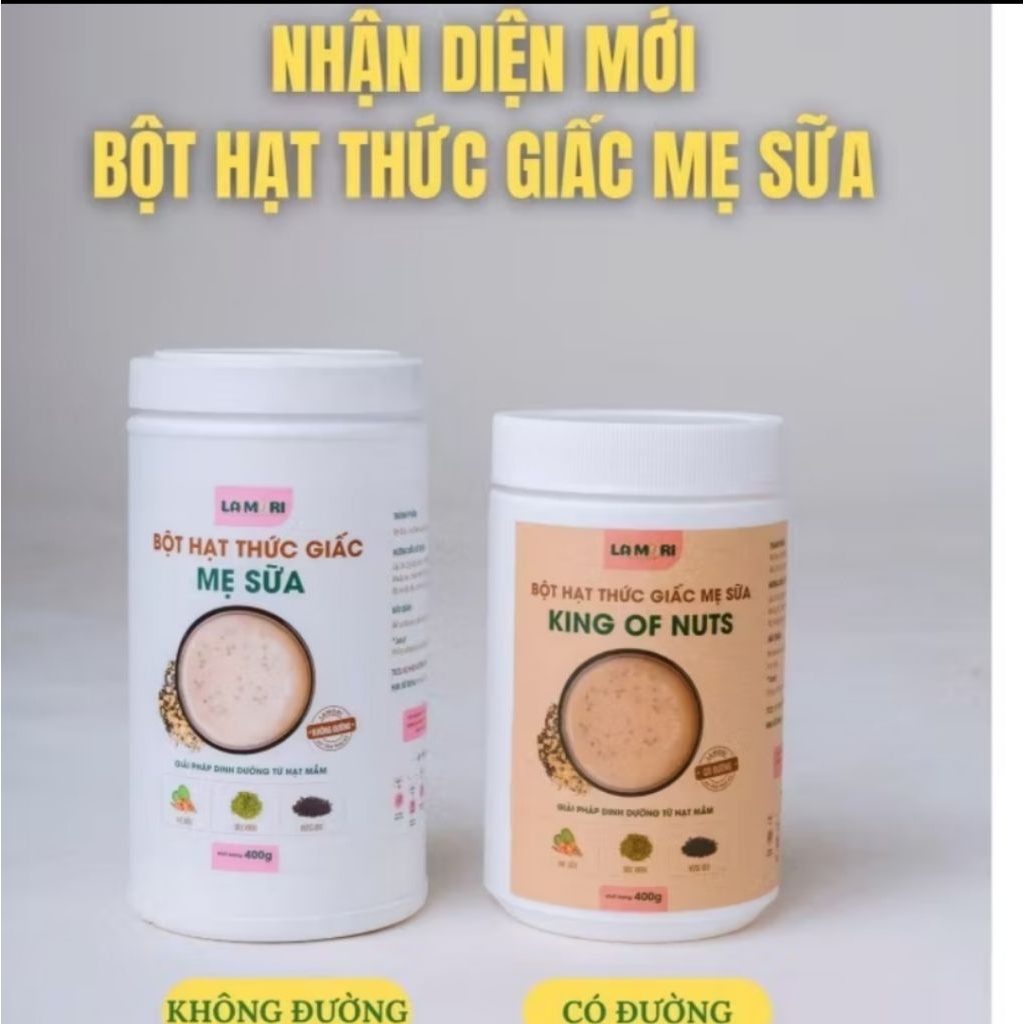 Bột hạt thức giấc mẹ sữa - Lá Mori - 400g