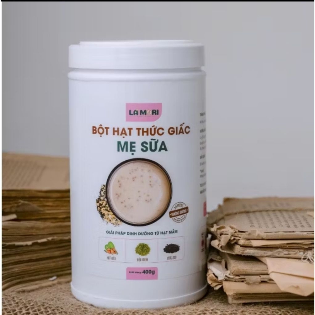 Bột hạt thức giấc mẹ sữa - Lá Mori - 400g