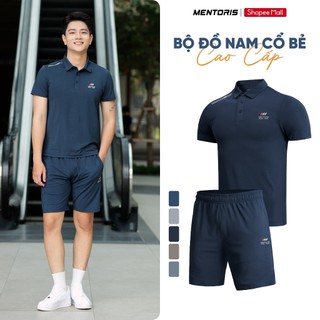 [MUA 1 TẶNG 1] Bộ Thể Thao Nam MENTORIS Vải Thun Lạnh Thông Hơi,Form Regular Fit,Co Giãn Linh Hoạt MBP01