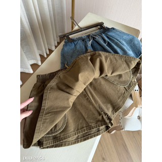 Chân Váy Jeans Xoè Cạp Chun QC