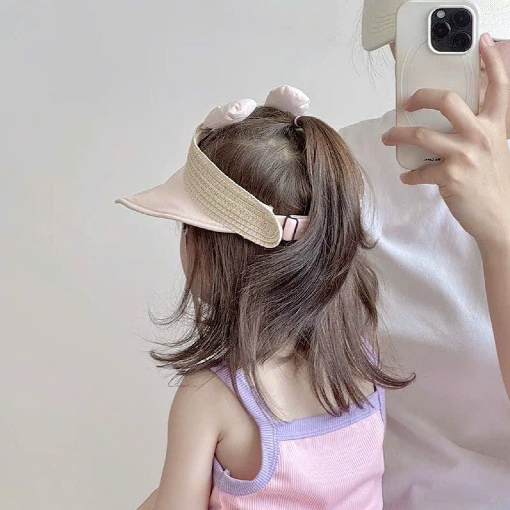 🐻🐰 MŨ CHỐNG NẮNG TRẺ EM HOẠT HÌNH SIÊU CUTE – CHE NẮNG HIỆU QUẢ CHO BÉ 🌞