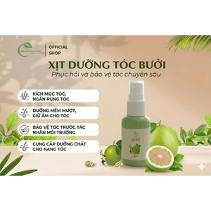 Xịt Mọc Tóc Bưởi Mộc Dưỡng Nhiên Tinh Dầu Bưởi Nguyên Chất Kích Thích Mọc Tóc Giảm Rụng Tóc Hiệu Quả