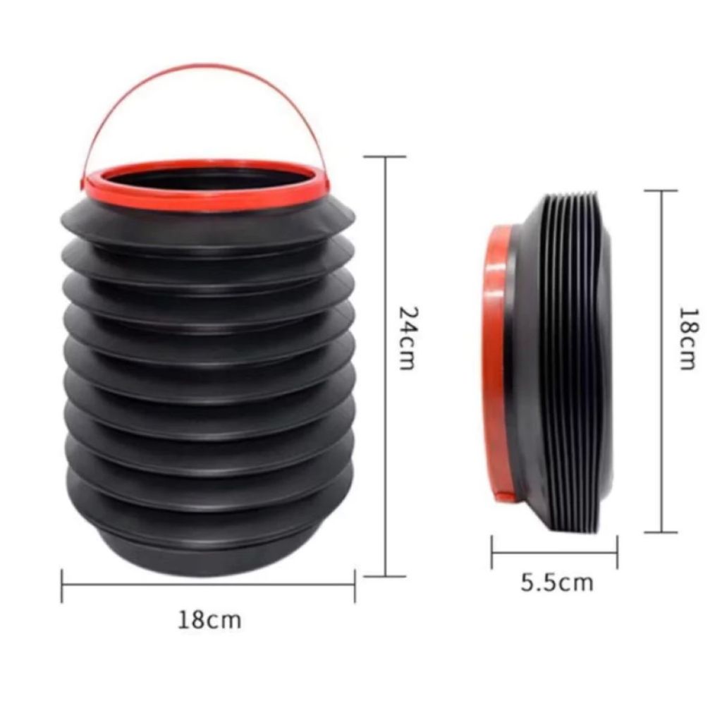 Thùng Rác Mini Cho Xe Ô Tô 4L – Thùng Rác Gấp Gọn Có Nắp, Phụ Kiện Tiện Ích Cho Xe Hơi