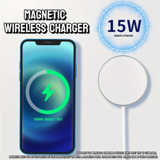 Bộ sạc không dây nhanh từ tính 15W Ổn định An toàn Nhiệt độ thấp cho IP các dòng máy SS chống cháy nổ phukienmk10